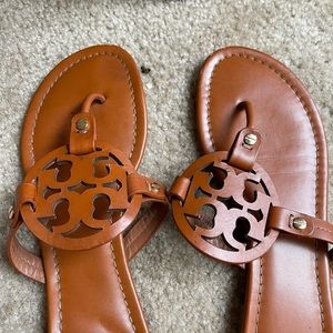 TORY BURCH TAN MILLER SANDAL
